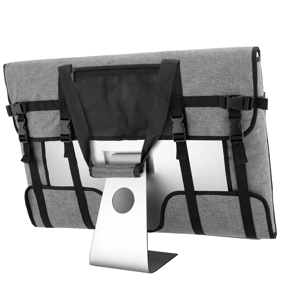 Trunab Monitortasche Schirm-Transport Kompatibel mit iMac 27'', Abdeckung Schutz iMac-Bildschirm Auf