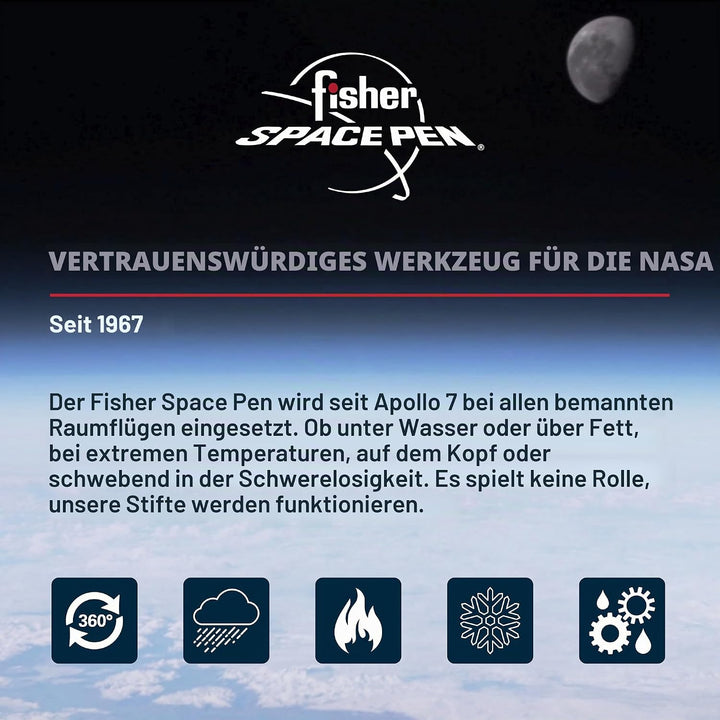 Fisher Space Pen Non-Reflective Space Pen, 1 Stück (1er Pack) Single, Single