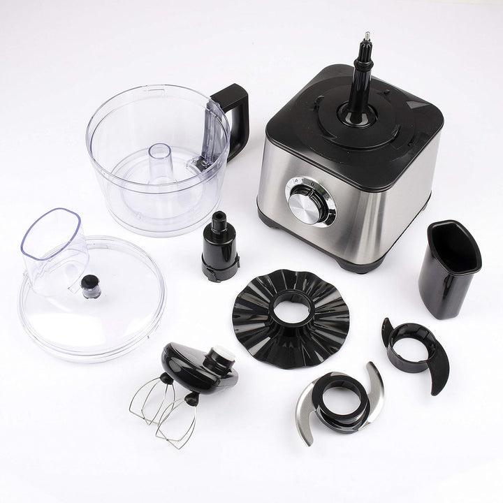 Girmi RB76 Multifunktions-Küchenmaschine Mastro Girmi, 600W, Gehäuse aus Edelstahl, 1,2L Fassungsver