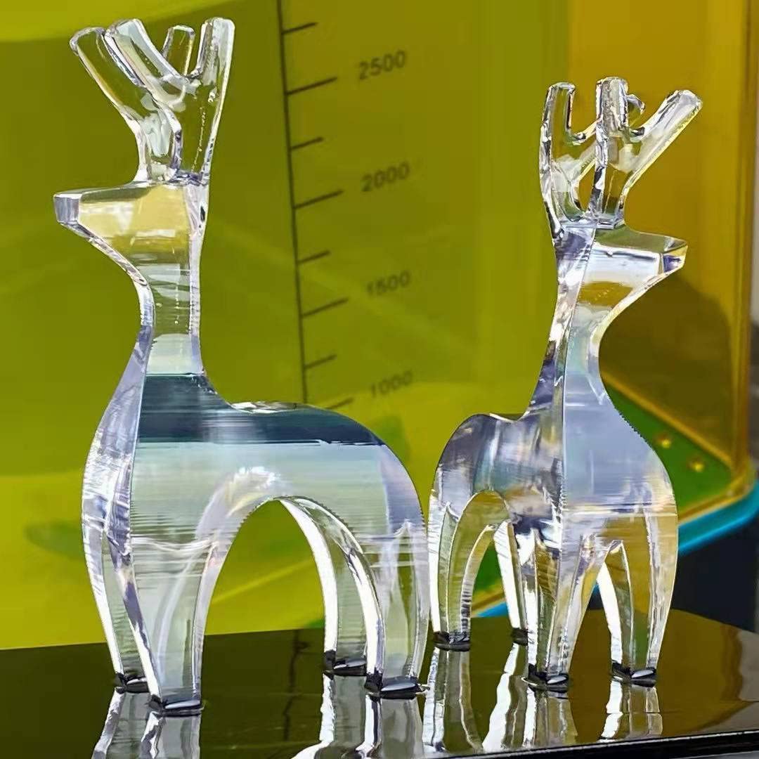 RESIONE G217 Transparentes 3D Pinter Resin, ABS-Like 3D Ducker Resin für DLP MSLA LCD 3D-Druck,Nicht