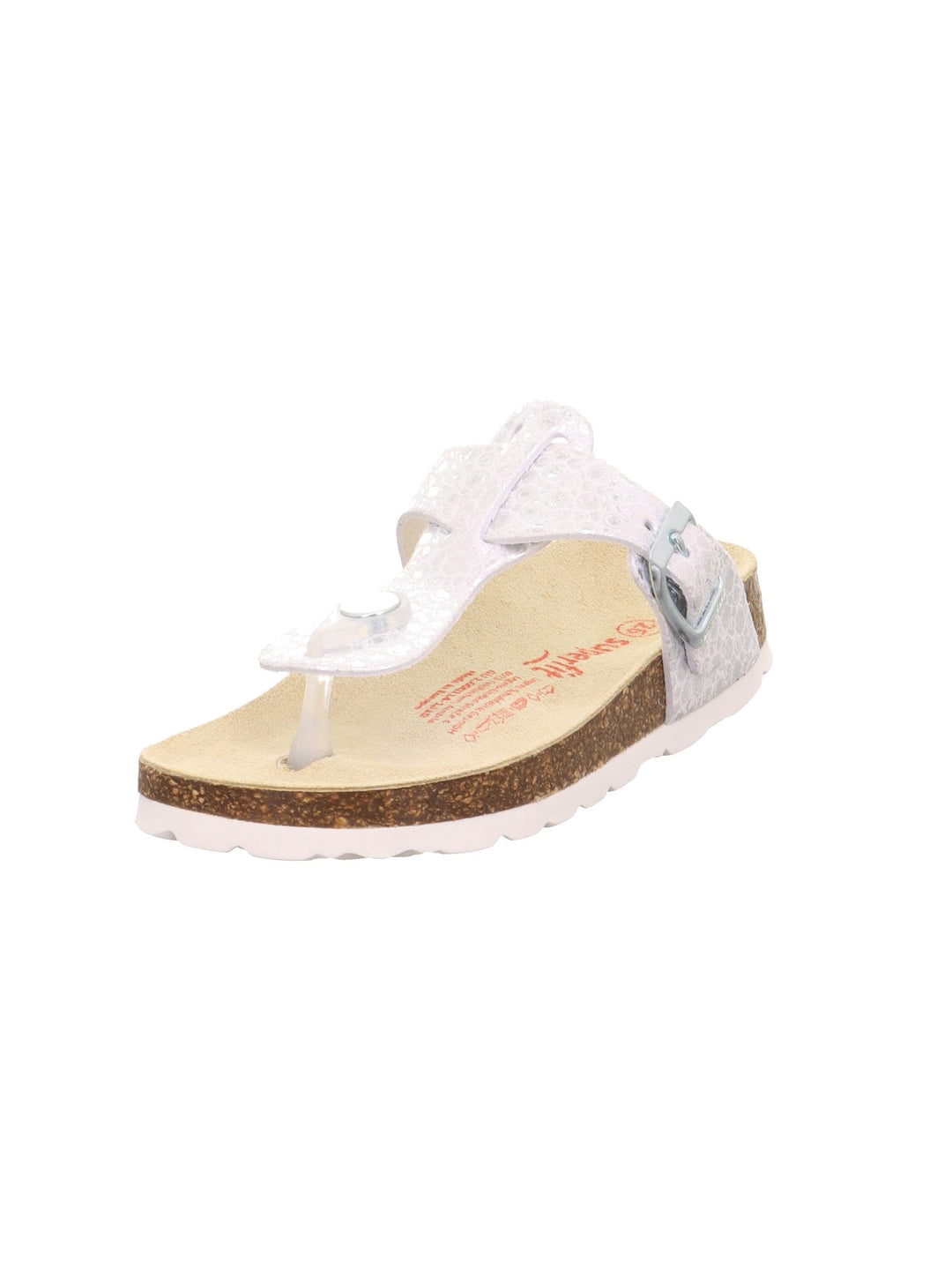 Superfit Damen FussbettpantoffelPantoffeln 26 EU Weiss 1010, 26 EU Wei&amp;