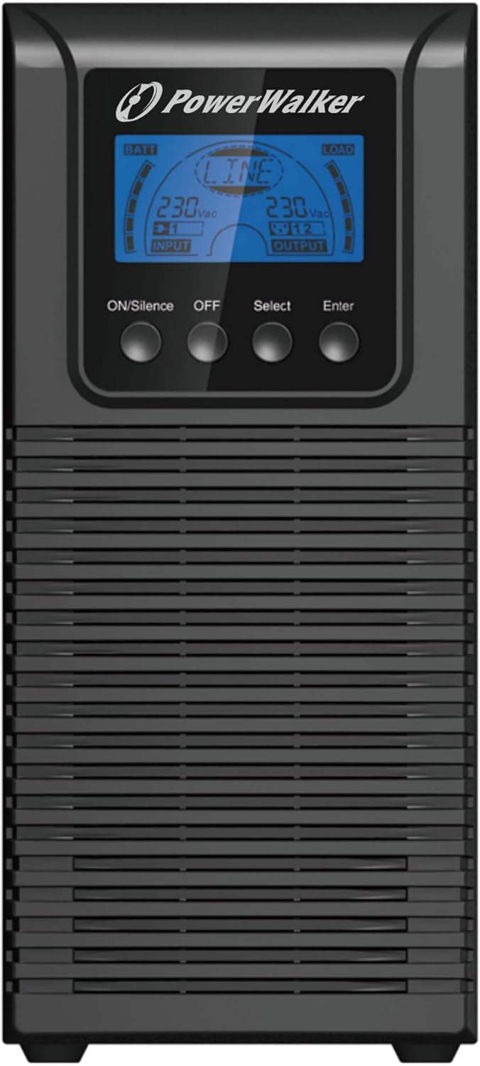 PowerWalker VFI 1000 TGS Double-Conversion (Online) 1 kVA 900 W 3 AC Outlet(s)