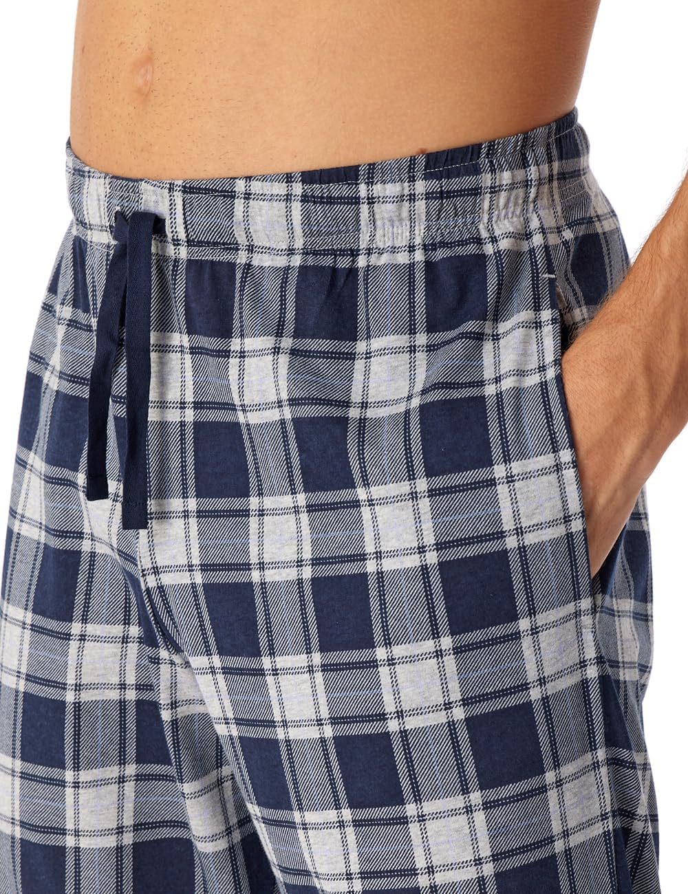 Schiesser Herren Lange Schlafhose-Mix + Relax Schlafanzughose 56 Nachtblau_180290, 56 Nachtblau_1802