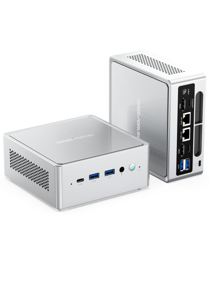 MINIS FORUM NAB9S Mini PC, Core i9-13900HK 14C/20T Prozessor bis zu 5,4 GHz, Intel Iris Xe Graphics,