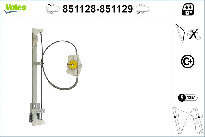 VALEO Fensterheber 851128