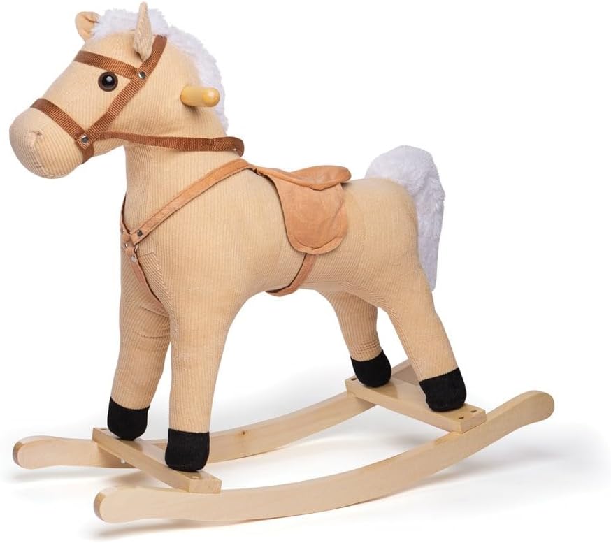 Bigjigs Toys Cord-Schaukelpferd