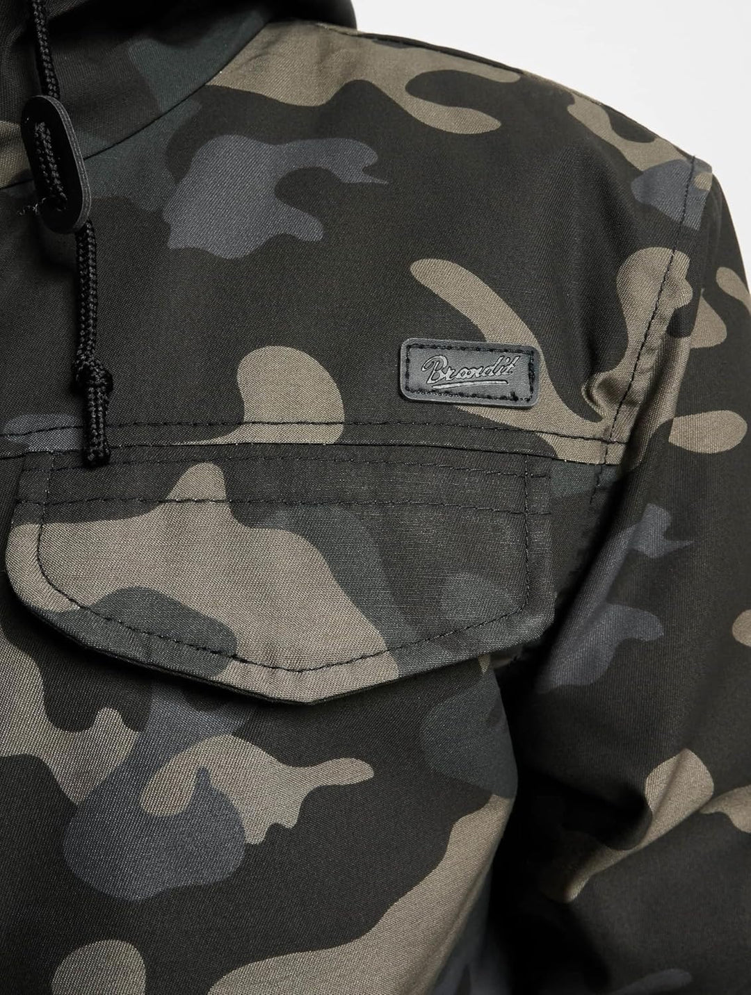 Brandit Marsh Lake Parka S Grau, S Grau