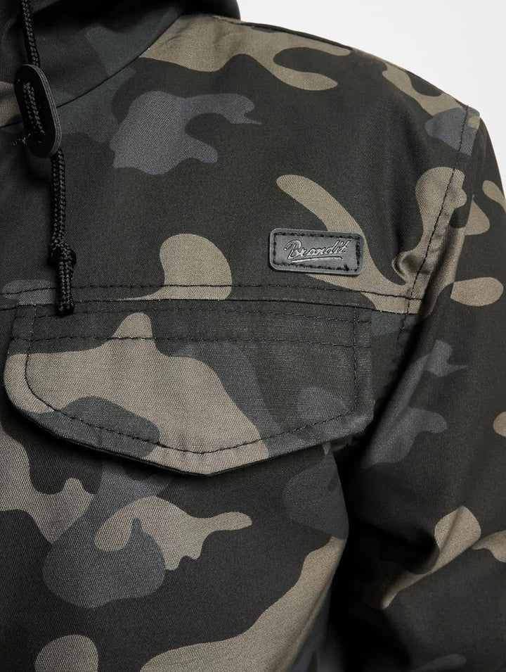 Brandit Marsh Lake Parka S Grau, S Grau
