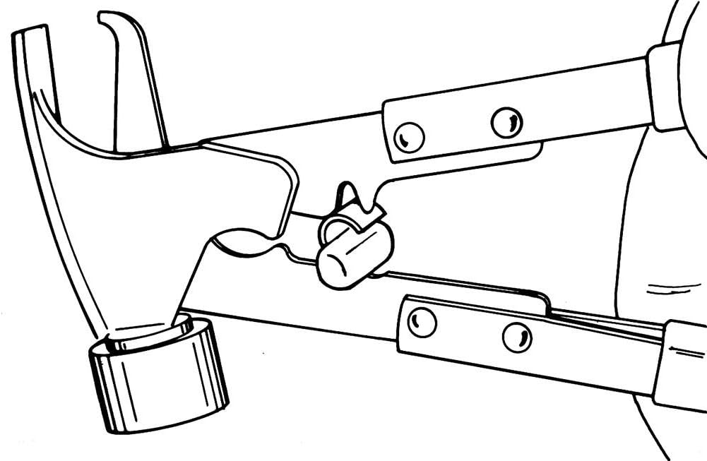 K-D-Tools kd3358 Rad Gewicht Werkzeug