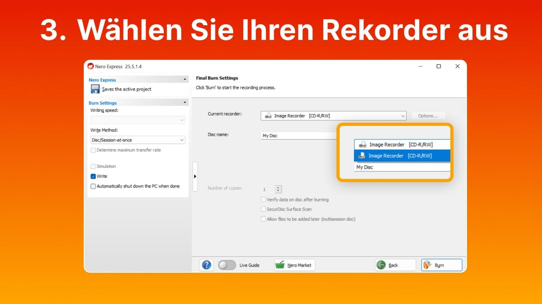 Nero Das Original | Nero Burning ROM 2024 | Brennprogramm | Brennen, Kopieren, Sichern, Rippen | CD
