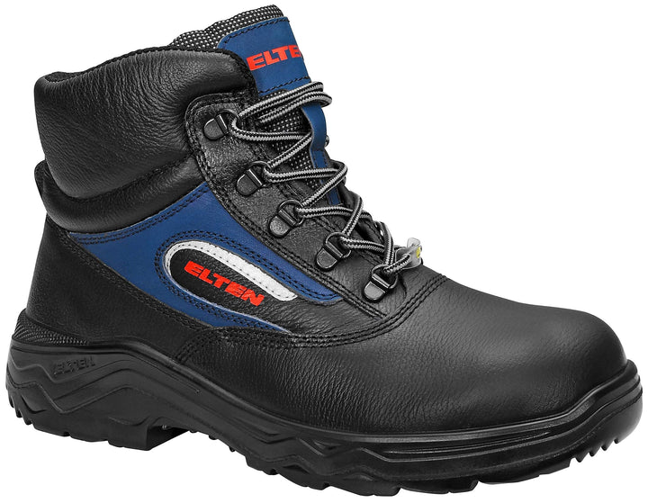 ELTEN Sicherheitsschuhe BEN ESD S2, Herren, leicht, schwarz, Stahlkappe - Grösse 41 41 EU, 41 EU