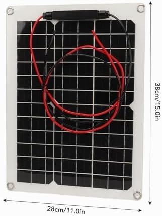 Solarpanel-Set, 300 W, DC 12 V, 24 V, 50 A, IP67, Wasserdicht, Hocheffizientes Solarpanel und Solarl