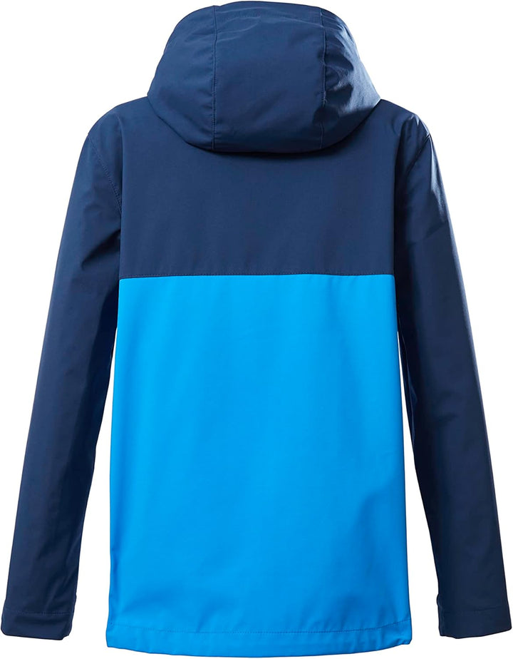 Killtec Jungen Kos 219 Bys Sftshll Jckt Softshelljacke/Outdoorjacke mit Kapuze 128 dunkel ozean, 128