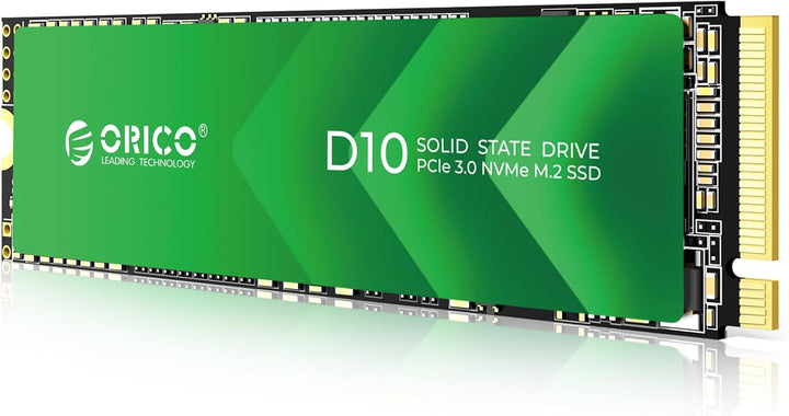 ORICO 256GB M.2 NVMe SSD, TLC NAND Flash, 2400MB/s PCIe Gen3x4 M2 2280 SSD, Internes Solid State Lau
