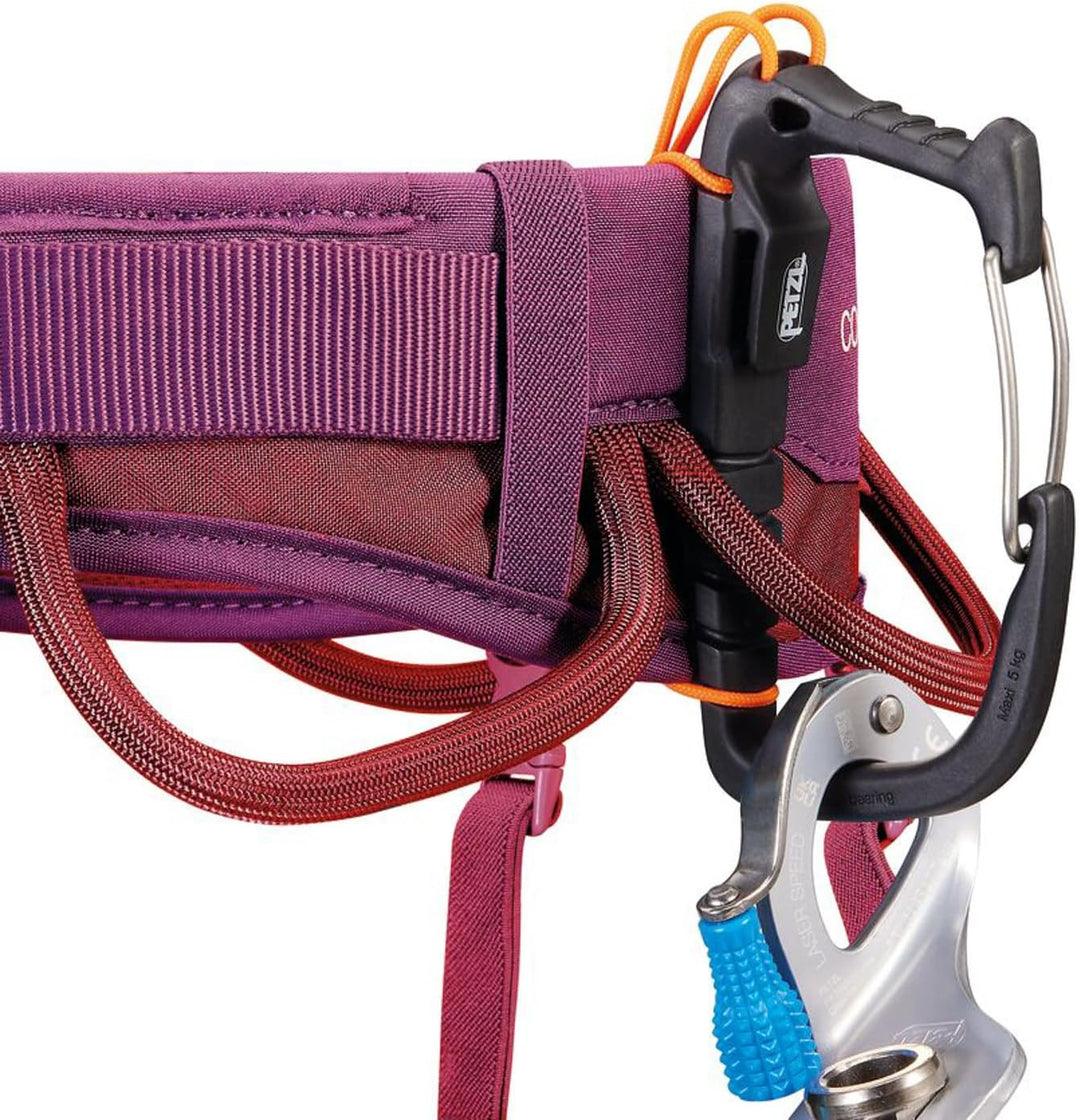 PETZL Unisex Corax Klettergurt (1er Pack) XS-M Dark Red, XS-M Dark Red