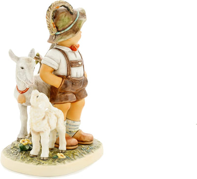 M.I.Hummel Ziegenbub Figuren, Keramik, Mehrfarbig, 34 cm
