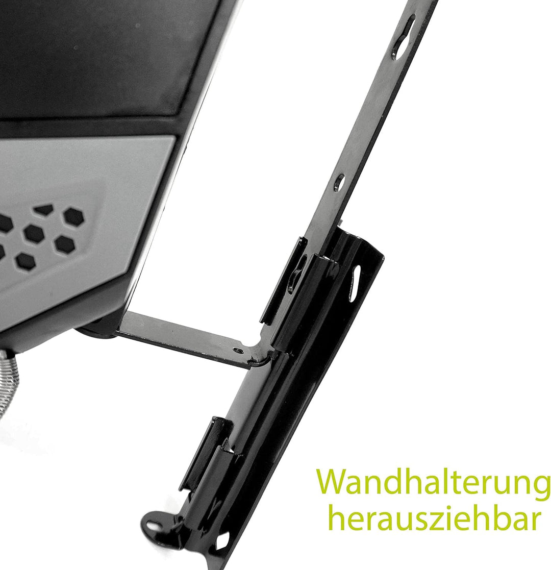 Yerd Schlauchaufroller : 10 Meter automatik Schlauchtrommel mit kompatiblen Anschlüssen, inkl. Garte