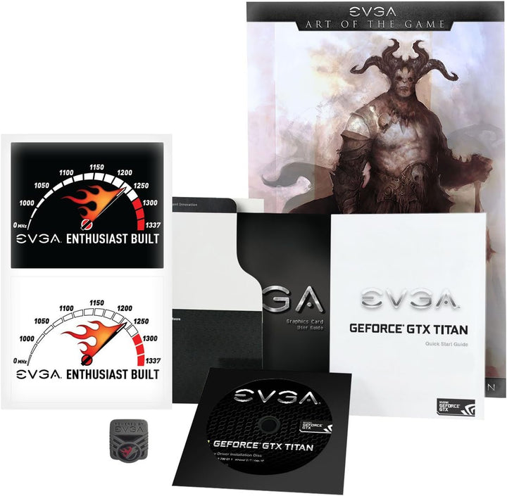 EVGA GeForce GTX Titan Black Superclocked (PCI-E, 6GB GDDR5 Speicher, DisplayPort, HDMI)