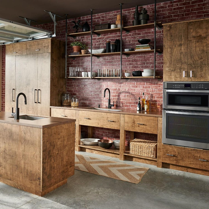 Moen Moderner Seifenspender für Küchenspüle mit nachfüllbarer Flasche, Mattschwarz, 3942BL, Schwarz