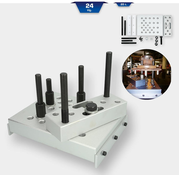 BRILLIANT TOOLS BT676007 Pressunterlage | 7-tlg. [Powered by KS TOOLS]