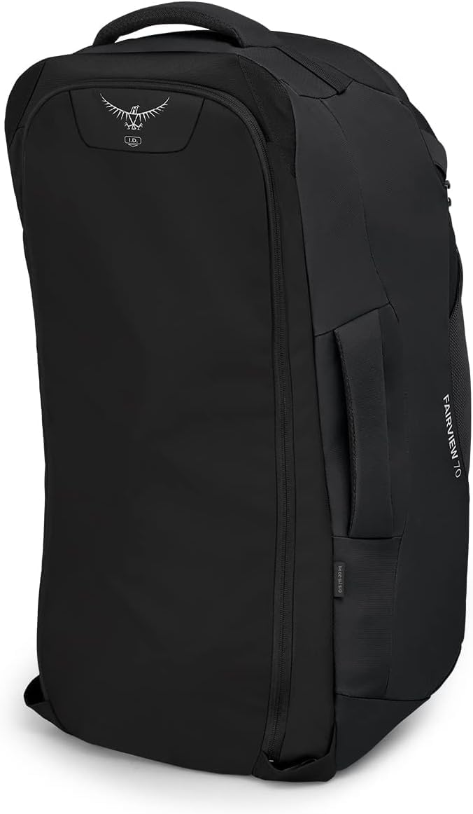 Osprey Damen Fairview Unisex Reiserucksack Rucksack (1er Pack) O/S - Fassungsvermögen 70L Schwarz, O