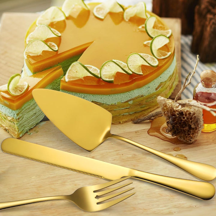 AARAINBOW Hostess - Grosses Servierutensilien-Set, 8-teilig, aus Edelstahl, für Buffet-Partys, Beste