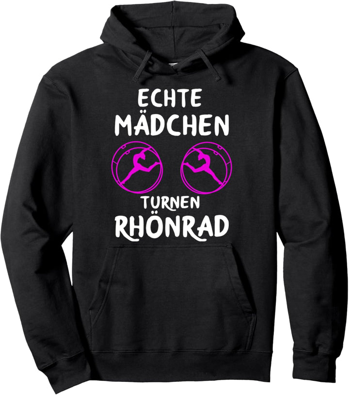 Rhönrad Motiv Rhönradturnen Turnen Mädchen Rhönradfahren Pullover Hoodie