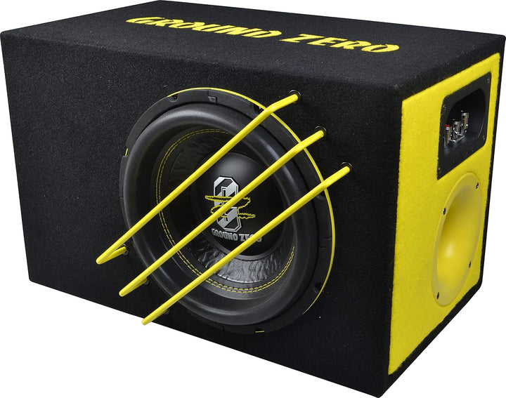 Ground Zero GZRB 25SPL - 25 cm Passiv Subwoofer mit 1200 Watt (RMS: 1200 Watt)