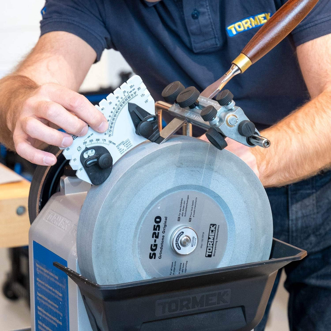 Tormek SE-77 Schleifvorrichtung für gerade Schneiden wie Hobeleisen, Stemmeisen Single, Single