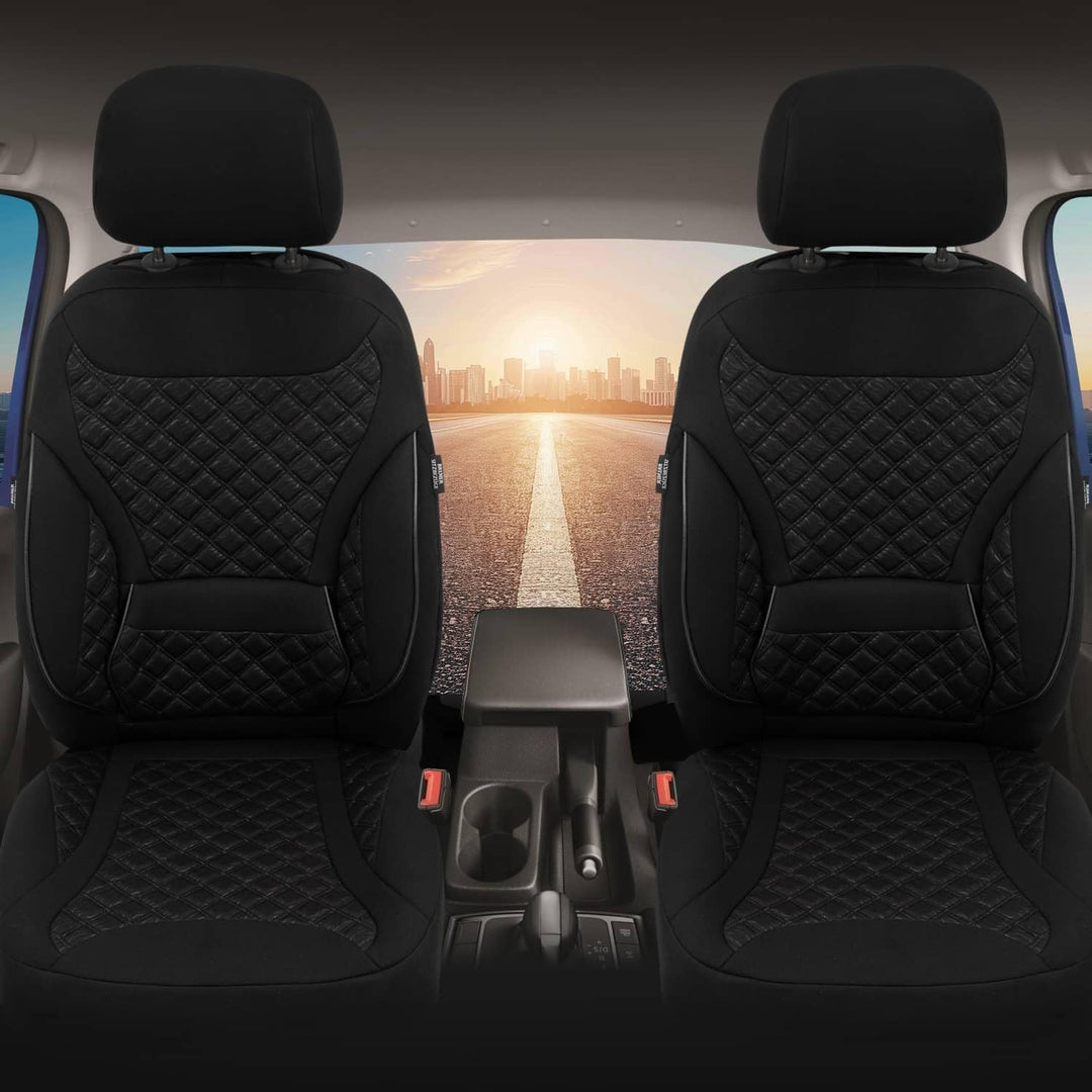 BREMER SITZBEZÜGE Mass Sitzbezüge Schonbezüge für Mercedes GLK X204 ZM4 ZM4 - Schwarz GLK X204, ZM4