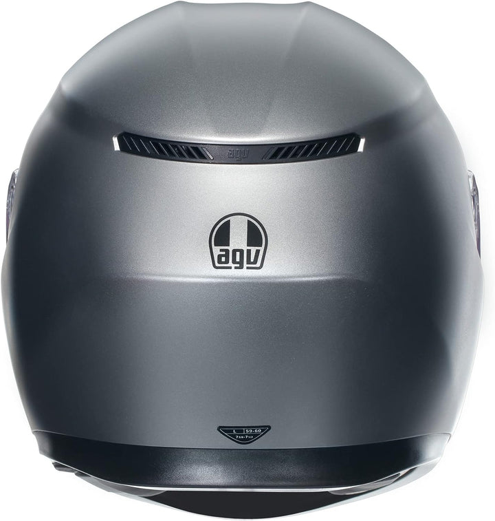 AGV - K3 E2206 MPLK Motorradhelm, Herren Integralhelm, ECE Vollvisierhelm mit Schweissabsorption, Sp