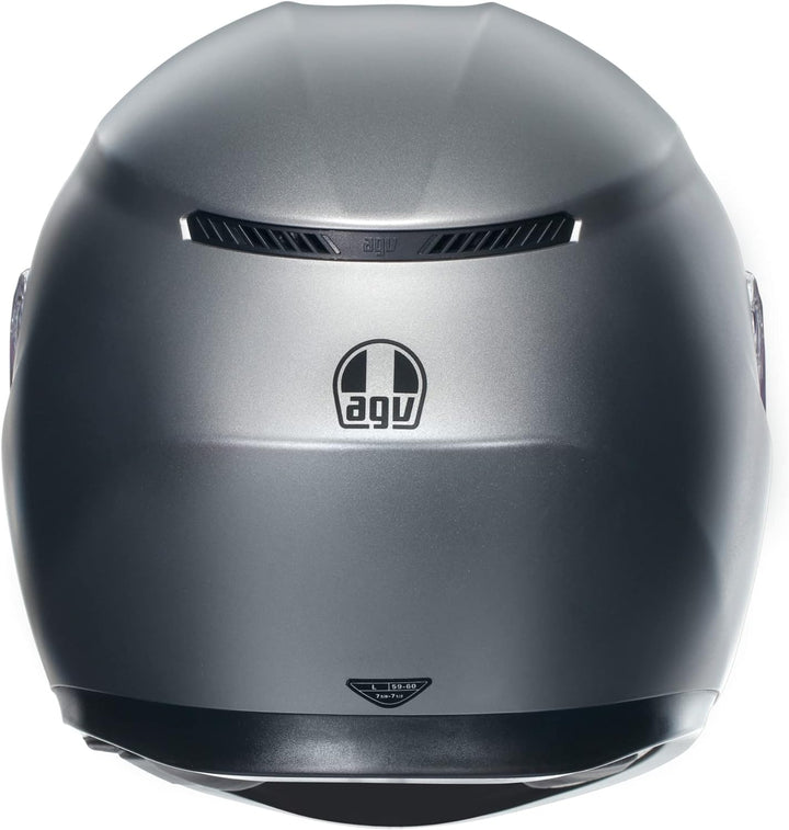 AGV - K3 E2206 MPLK Motorradhelm, Herren Integralhelm, ECE Vollvisierhelm mit Schweissabsorption, Sp