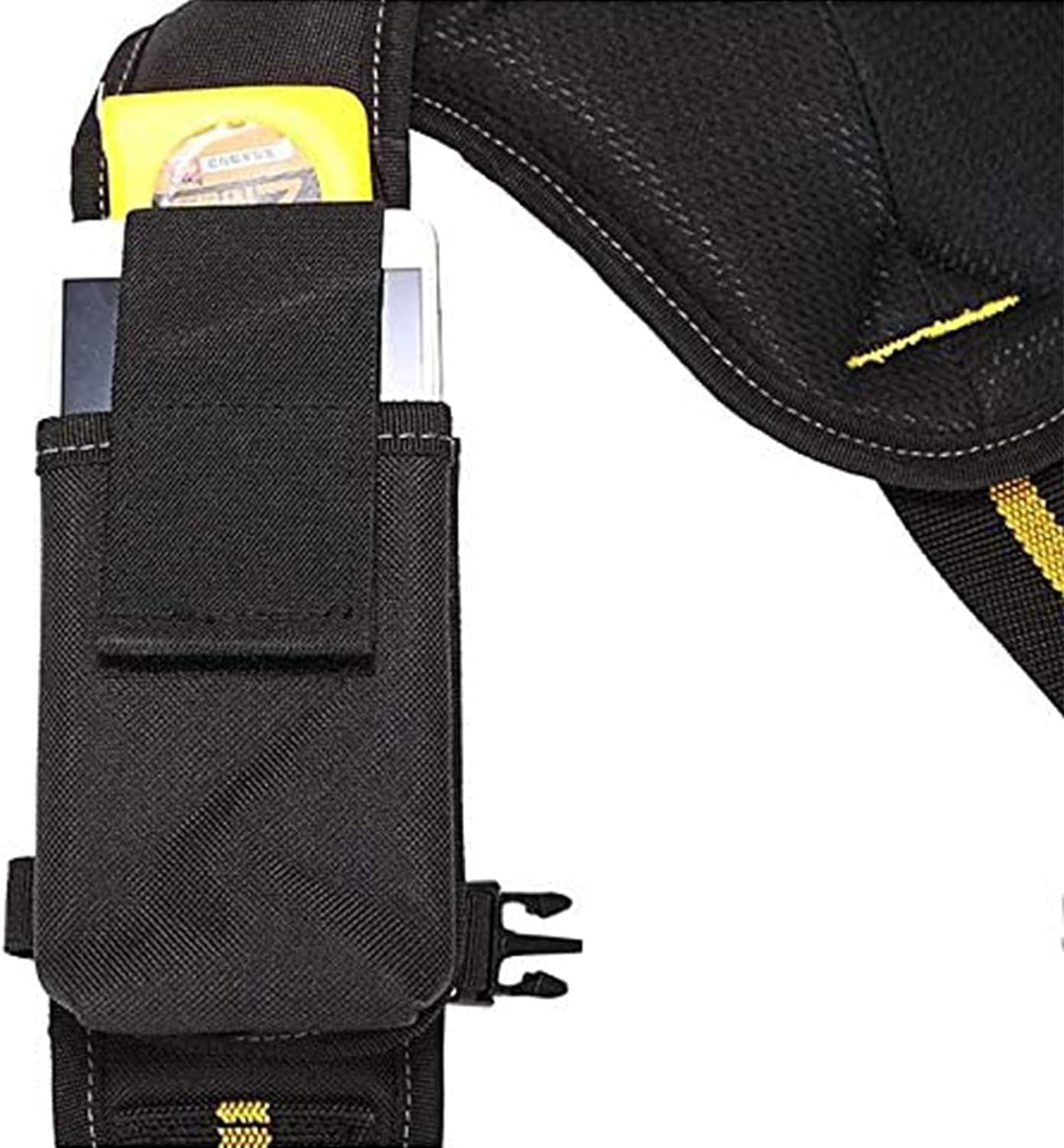 Gonnely Werkzeuggürtel Hosenträger,Hochleistungs Arbeits Hosenträger Verstellbare Träger mit Vequeme