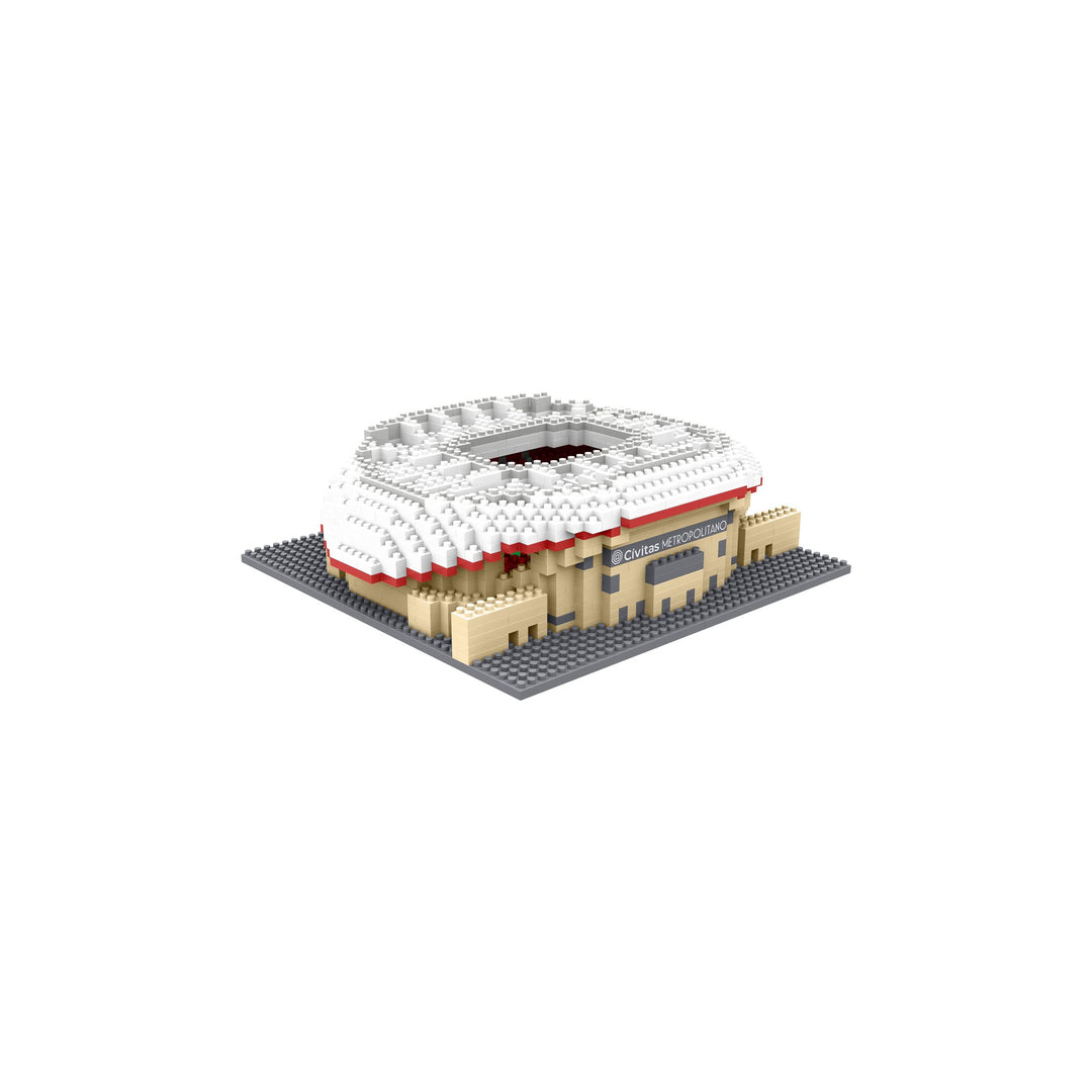 FOCO Offiziell Lizenziertes Mini-BRXLZ-Stadion-Spielzeugmodell (Atletico Madrid FC), Atletico Madrid