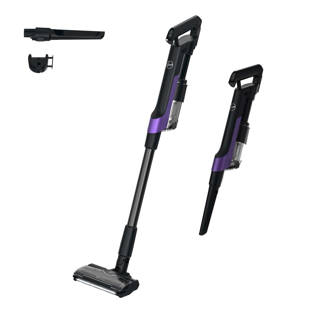 Hoover ultraleichter kabelloser HF2 Akku Staubsauger für alle Böden, mit Verdichtungs-Funktion für 3