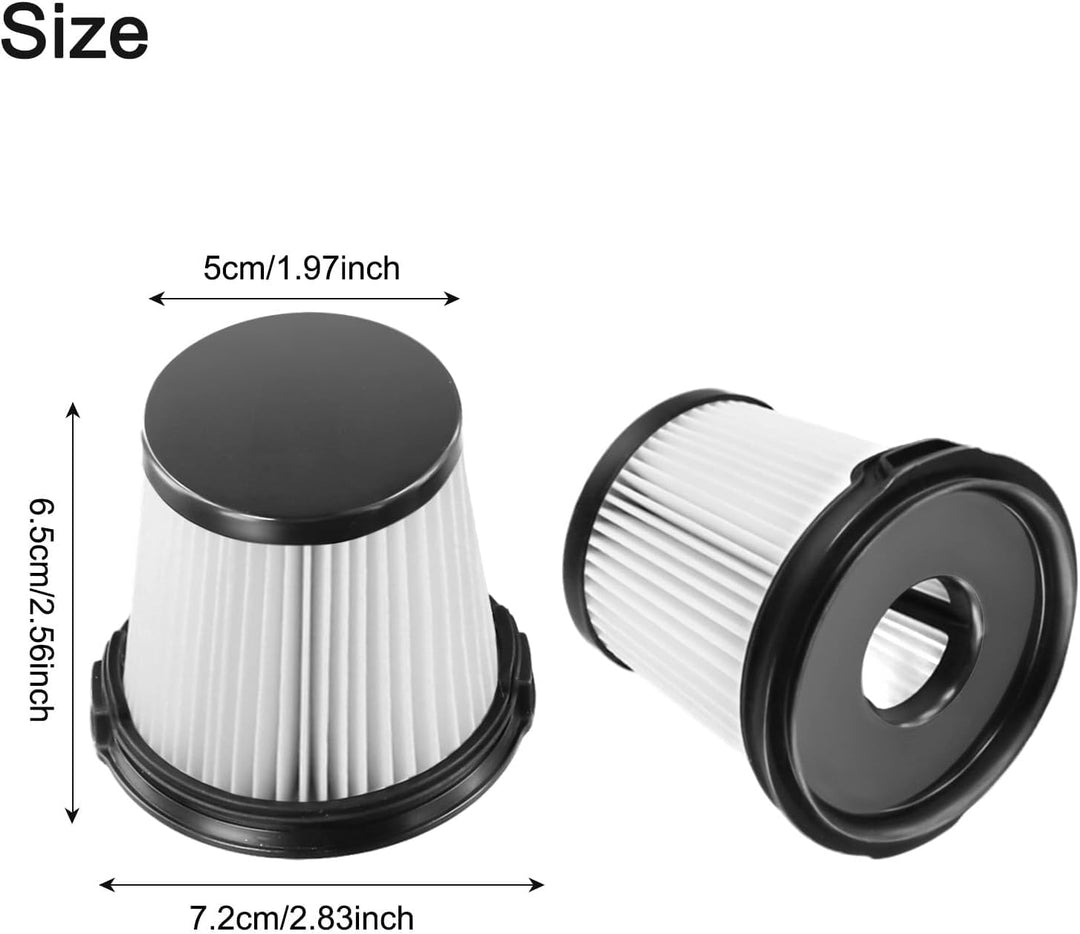Ersatzfilter Set mit 3 Stück für Shark Detect Pro schnurlosen Staubsauger IW3511, IW3120, IW1111, IW