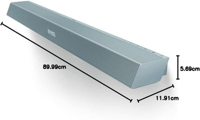 Philips B8505/10 Soundbar mit Subwoofer kabellos (2.1 Kanäle, Bluetooth, 240 W, Dolby Atmos, HDMI eA