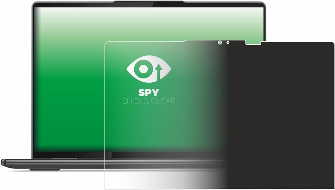 upscreen Anti-Spy Blickschutzfolie für Lenovo Yoga 7 Gen 7 (14") 16:10 Privacy Screen Displayschutz-
