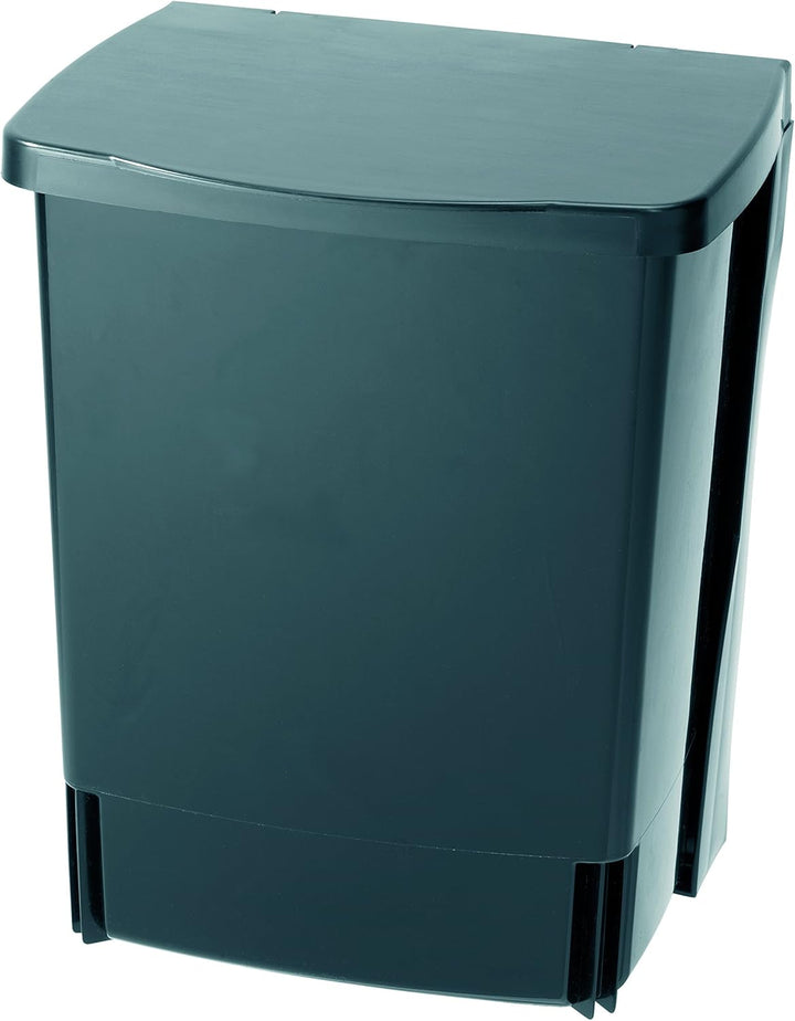 Brabantia 395246 Einbau Mülleimer, 10 Liter schwarz, Single