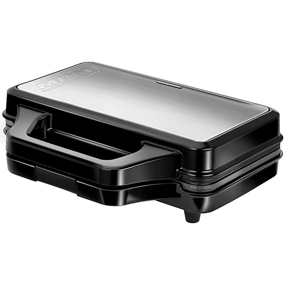 MPM - MOP-45M - Sandwichmaker - Toaster - für 4 dreieckige Sandwiches/Panini - Gehäuse aus rostfreie