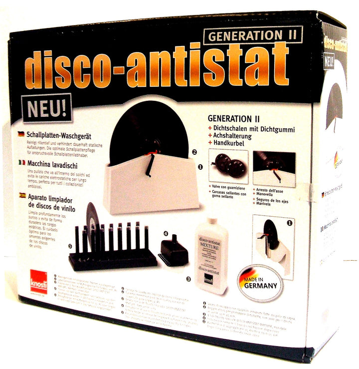 Knosti Disco Antistat Gen.II Plus Schallplatten Waschgerät