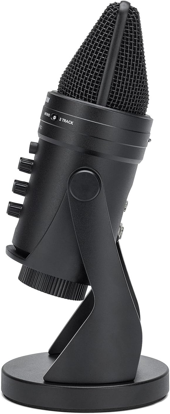 Samson G-Track Pro - Professional USB Microphone with Audio Interface - Black Desktop USB-Mikrofon,