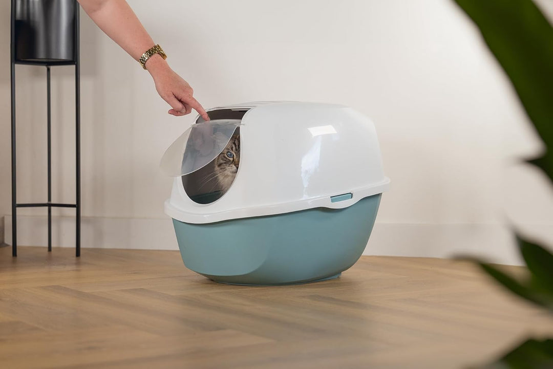 Karlie Katzentoilette Smart Cat L: 52 cm B: 39 cm H: 41 cm Aquarelle Katzentoilette Smart Cat 1, aqu