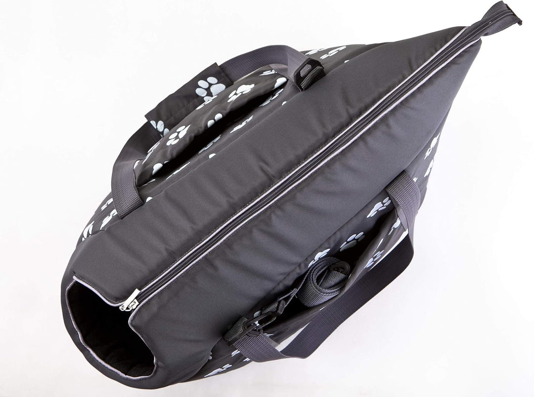Hundetasche Tragetasche für kleinen und mittleren Hund, Welpen, Katze für Spaziergang - Grösse L 30