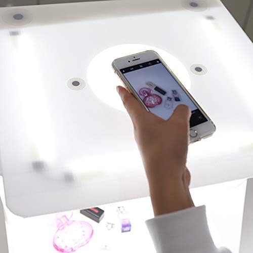 Foldio2 Plus (Lichtzelt für Produktfotografie / 40 x 40 cm / Tragbares Studio, dimmbare LED-Chips, C