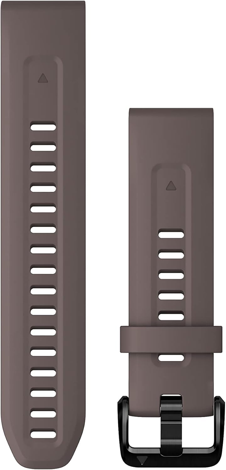 Garmin Quickfit Armband, 20mm Silikon Dunkelgrau 125-220 mm, Silikon Dunkelgrau 125-220 mm
