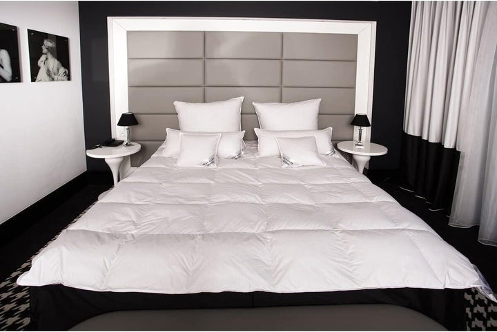 Mayaadi Home Daunendecke 240x260 cm | 1200g Bettdecke, 70% Gänsedaunen 30% Federn | 100% natürliche