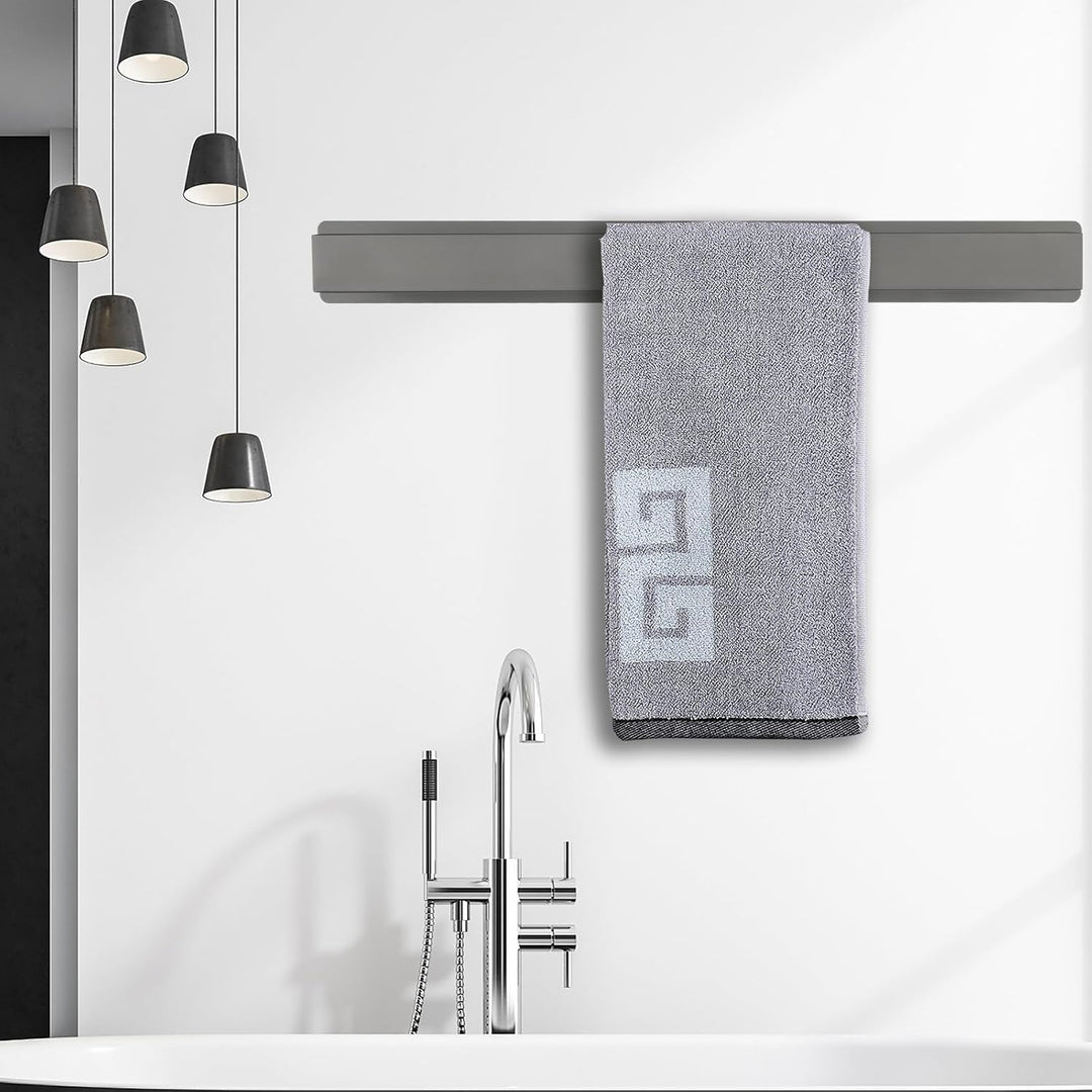 Badezimmer Handtuchstange Handtuchstange Selbstklebend oder Schraubmontage Edelstahl Wandmontierter