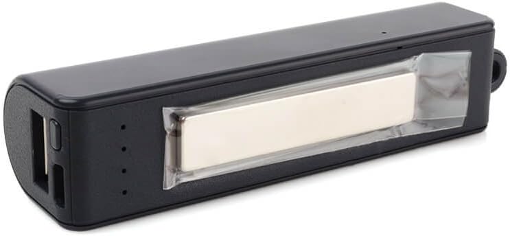 sellgal-tec ® MQ-L500 mod anthrazit - USB-Stick Diktiergerät, Spy Powerbank. Bis zu 2 Wochen Dauerau