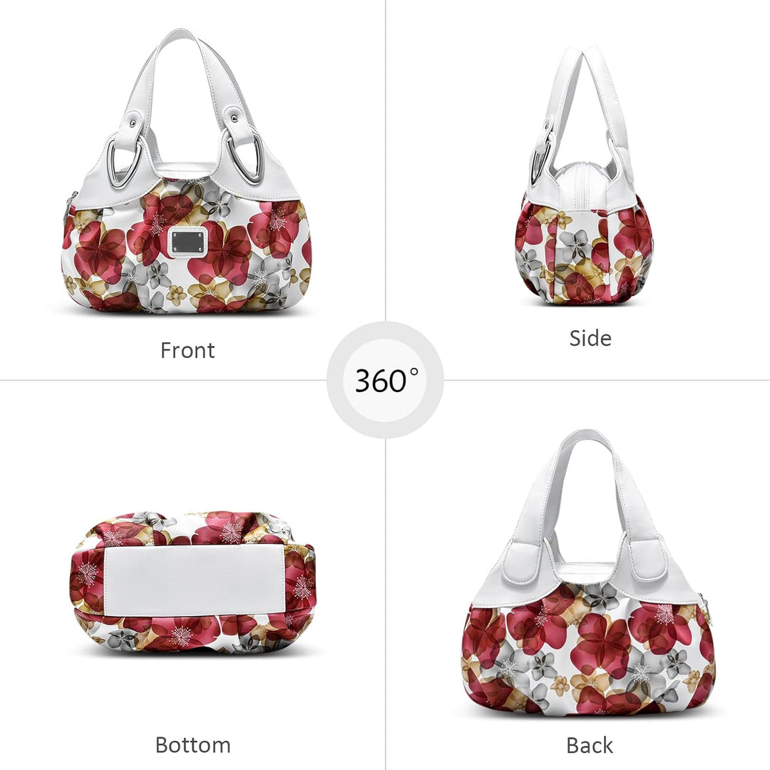 DIRRONA Elegant Damen Handtasche Schultertasche Gross Kapazität Tragetasche Leicht Reise Taschen Was